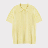 ASCLO Moody Twist Short Sleeve Knit (4color)