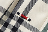 ウーマンズクロスチェックパンツ / WOMANS CROSS CHECK PANTS_OATMEAL
