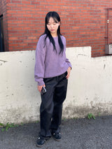 Subdued leather pants