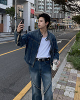 HD County Slit Denim Jacket