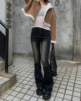 Riber boots cut pants