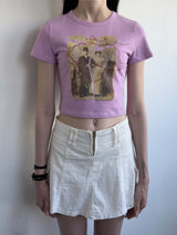 ブロークンピクチャーTシャツ / Broken Picture Tee PURPLE