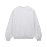 バンブッククラブスウェットシャツ/0 7 banned book club sweatshirt - LIGHT GREY