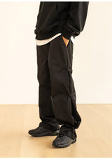 ワイドスリットスナップパンツ/WIDE SLIT SNAP PANTS