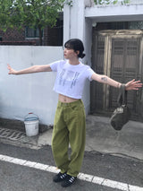 ハリボーコットンパンツ