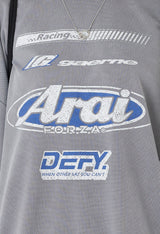 フォルツァロゴオーバーメッシュTシャツ