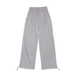 オールインワンプリーツパンツ/FL All-in-One Pleated Pants (4 colors)