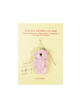 Cosymosy 'Happy Birth & Congratulation' Teddy bear Keyring Card - 5 Color
