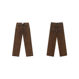 ASCLO Chocolate Brownie Denim Pants (059)