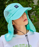 Reflecting Logo Sun Shield 2way Camp Cap Mint