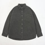 オーバーフィットピグメントシャツジャケット / Overfit Pigment Shirt Jacket_2color