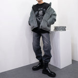 2WAYベルベットショートダウンジャケット / [Unisex] Two-way Velvet Short Down Jacket (11 colors)