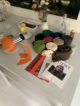 ASCLO Wool Boucle Mini Muffler (9color)