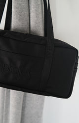 compact duffle bag (black)