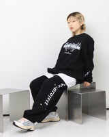 ライティングボルトレタリングトップス / Lighting Volt Lettering_Black