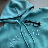 LMN Brooklyn Pigment Washing Oversized Fit Hoodie (4 colors)