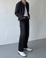 FL ネルツイードラウンドジャケット / FL Nel Tweed Round Jacket (2 colors)