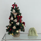 FLUFFY STRING POUCH (2 color)