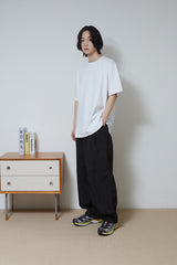 レイヤードレングスTシャツ/Layered Length Tshirts (White)