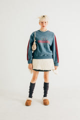 ビンテージスウェットシャツ / VINTAGE DEEP BLUE SWEATSHIRT　