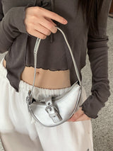 ガゼルベルトハーフムーンミニトートショルダーバッグ / Gazel belt half moon mini tote shoulder bag