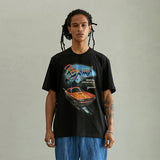 キングスロード プリンティングTシャツ/KINGS ROAD PRINTING T-SHIRT (BLACK)