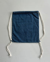 denim rope backpack