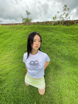 3DハートTシャツ/LEKIM 3D HEART T-SHIRT WHITE (WOMAN)