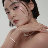 3mm パールブレスレット / 3mm pearl bracelet (L size)