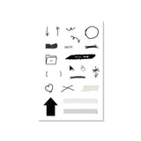 トランスペアレントオブジェクト ステッカー/[sticker] Transparent object