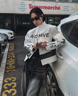 アーカイブキャンバーレーサージャケット/Archive camber racer jacket (2 color)