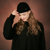 Minimal label beanie