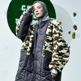 [UNISEX] Reversible Wool-Blend Varsity Coat (Grey) (6656672989302)
