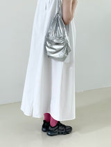 Future silver backpack