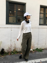 Mood basic crop t-shirt
