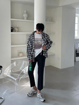 ASCLO Wavy Check Shirt (3color)