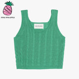 スクエアネックスリーブレス/SQUARE NECK SLEEVELESS