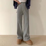 [BELLIDE MADE / 2 lengths] velour corduroy training pants