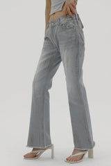 ダストブーツカットデニムパンツ / Dust Bootcut Denim Pants (2color)