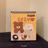 2024 chanibear desk calendar