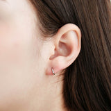 ベーシックワンタッチピアス / [925 SILVER] Basic One touch Earring