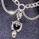 チェーンケープネックレスver.3/chain cape necklace Ver. 3