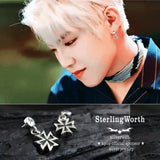 デステニーD1シルバーイヤリング / Destiny-D1 silver earring (4594645794934)