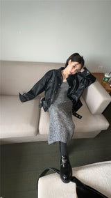 ボカシソフトロングドレス/Bokashi Soft Long Dress