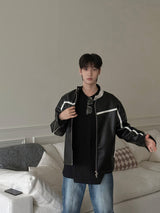 Uno Leather Biker Jacket