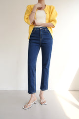 ブルーブリングジーンズ / BLUE BLING JEANS / STRAIGHT DENIM PANTS