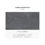 3D Monogram pigment Washing Corduroy Over Fit Ball Cap Black