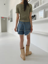 エンビーUネックTシャツ/Envy U-neck T-shirt (3color)