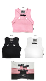 バックルスリーブレス/TOP(9364) Buckle Sleeveless