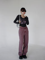 ワインダイイングパンツ / no.1787 Wine Dying Pants (3color)